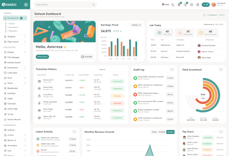BMR Dashboard Preview